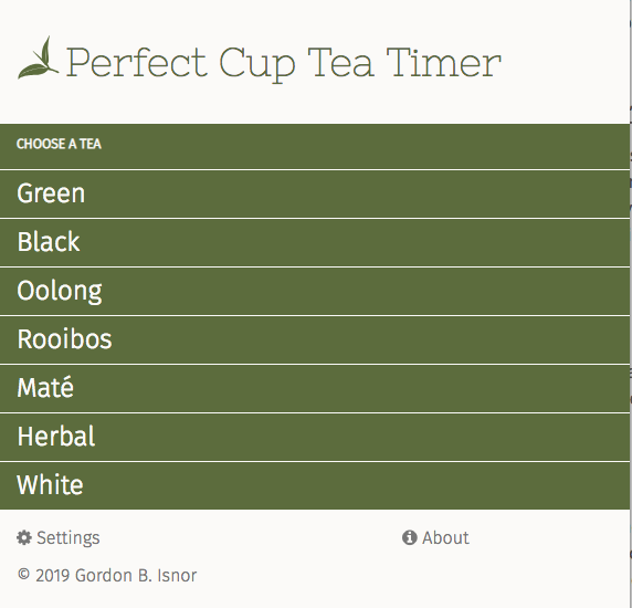 alt Perect Cup Tea Timer